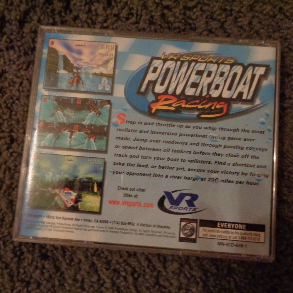 Vr Sports Powerboat Racing (PC, 1998) - Picture 6 of 6